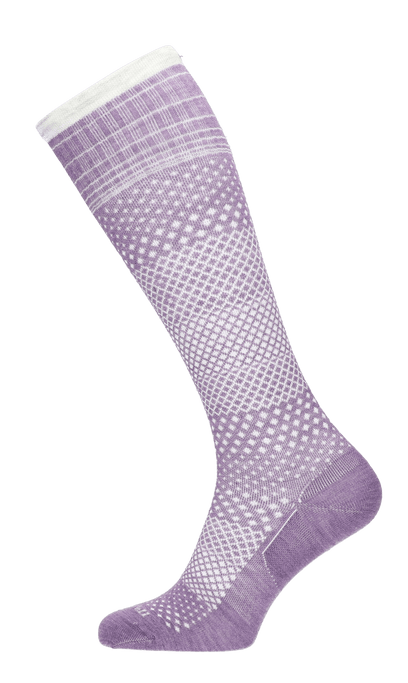 Micro Grade Damen Kompressionsstrümpfe 15-20 mmHg Plum