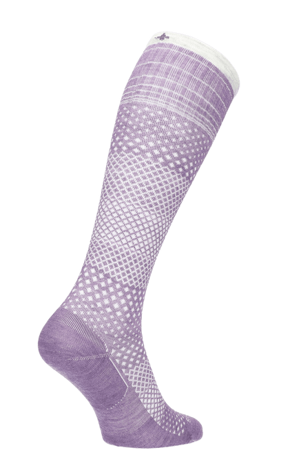Micro Grade Damen Kompressionsstrümpfe 15-20 mmHg Plum