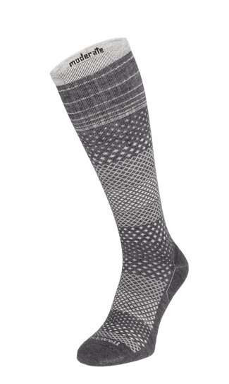 Micro Grade Damen Kompressionsstrümpfe 15-20 mmHg Charcoal