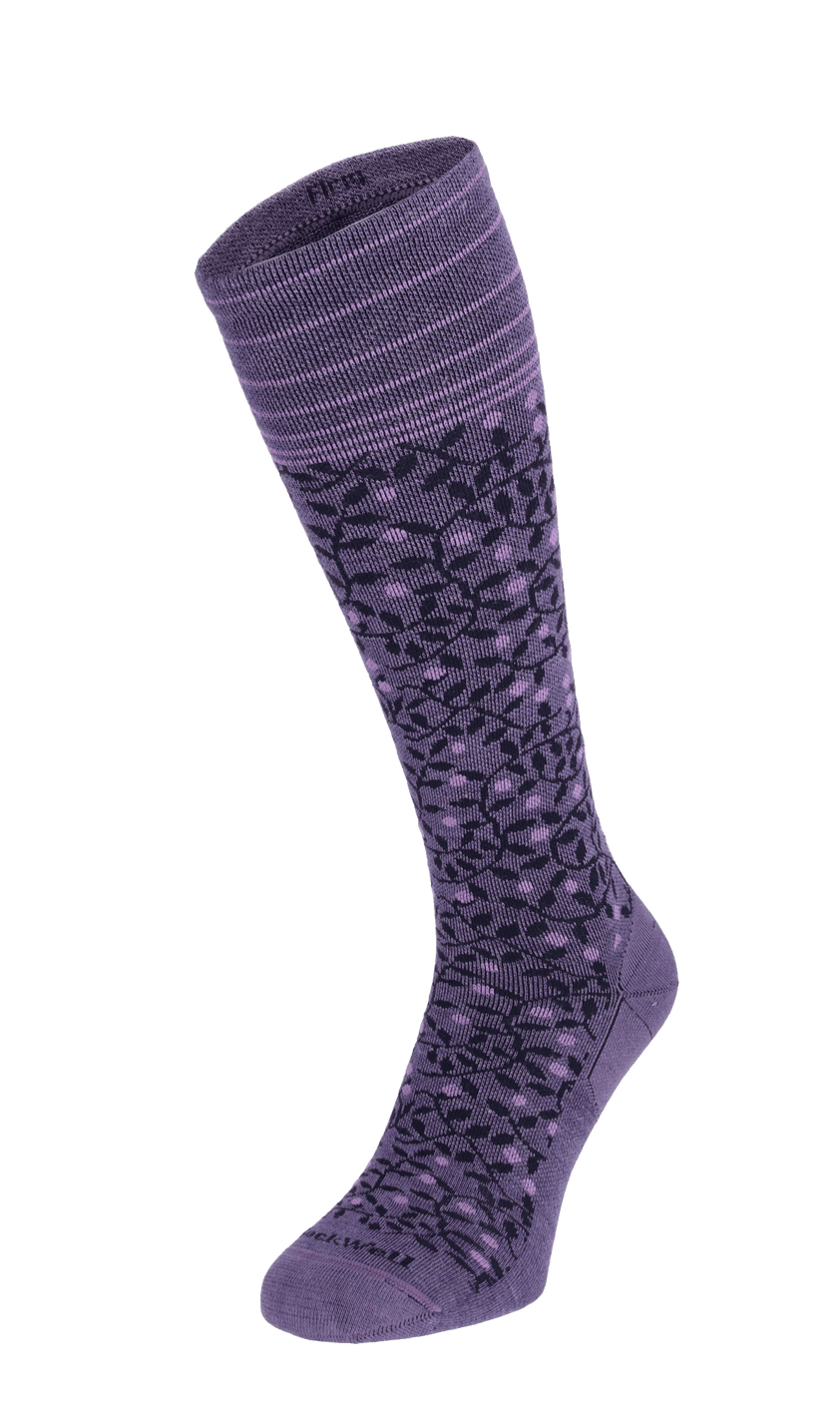 New Leaf Damen Kompressionsstrümpfe 20-30 mmHg Plum