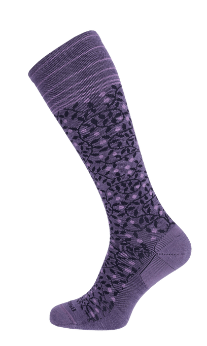 New Leaf Damen Kompressionsstrümpfe 20-30 mmHg Plum