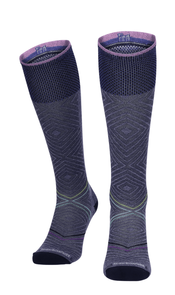 Pulse Damen Sportsocken 20-30 mmHg Lilac