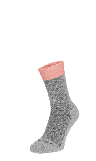 Softie Damen Komfort Socken Light Grey