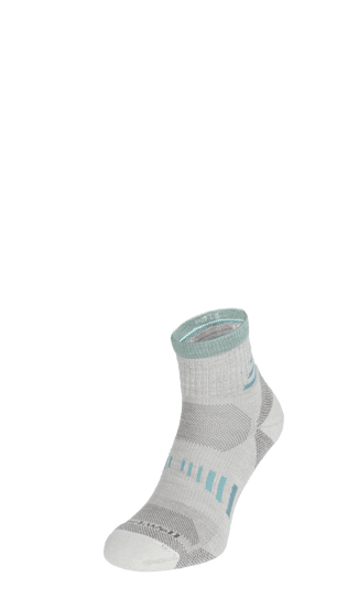 Ascend II Quarter Damen Wandersocken 15-20 mmHg Natural