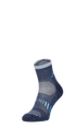 Ascend II Quarter Damen Wandersocken 15-20 mmHg Denim