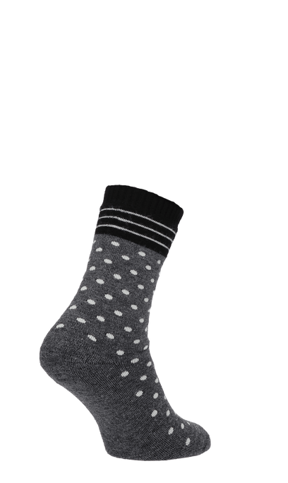 Plush Damen Komfort Socken Charcoal