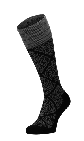 The Raj Damen Kompressionsstrümpfe 20-30 mmHg Black