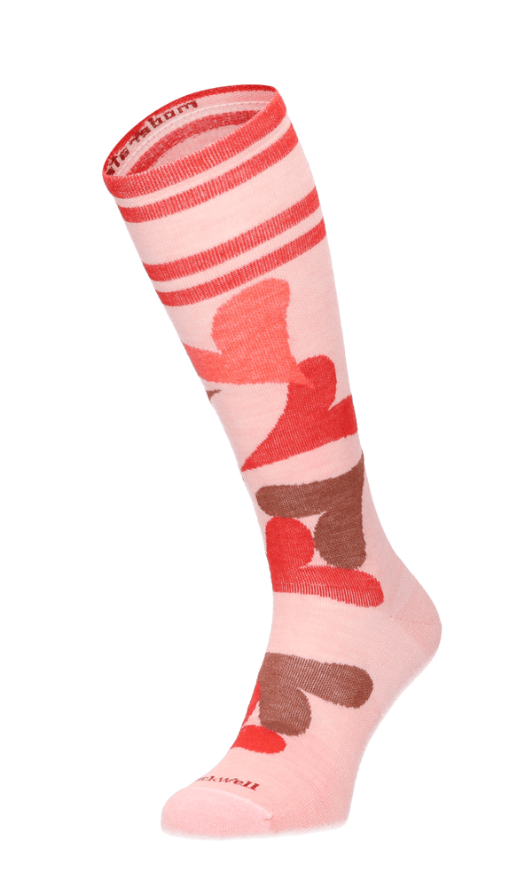 Love Lots Damen Kompressionsstrümpfe 15-20 mmHg Rose