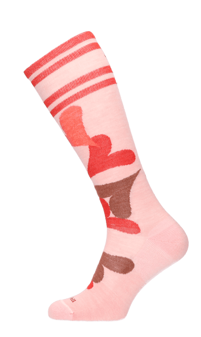 Love Lots Damen Kompressionsstrümpfe 15-20 mmHg Rose