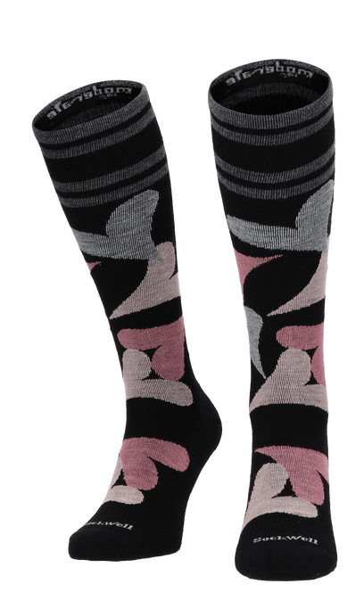 Love Lots Damen Kompressionsstrümpfe 15-20 mmHg Black