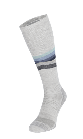 Rainbow Racer UL Herren Skisocken 15-20 mmHg Ash