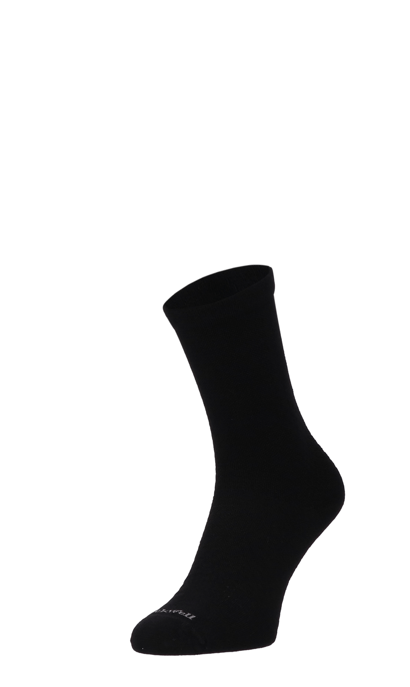 Plantar Ease Crew Damen Socken 20-30 mmHg Black Solid