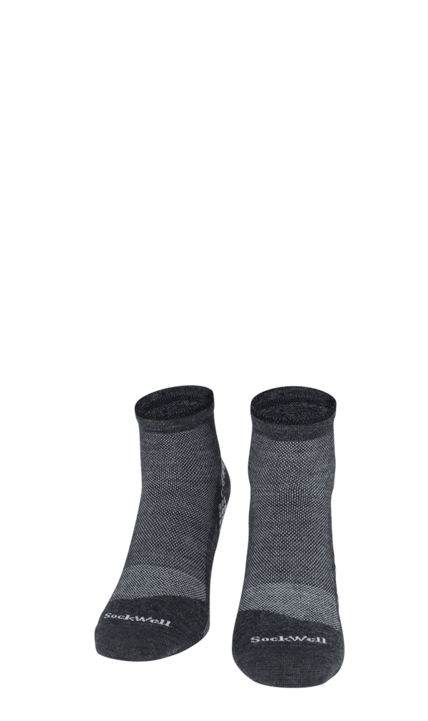 Plantar Sport Quarter herren Socken Charcoal