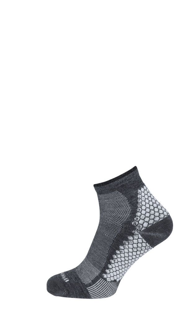 Plantar Sport Quarter herren Socken Charcoal