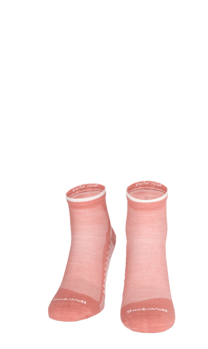 Plantar Sport Quarter Damen Socken 20-30 mmHg Pink Clay