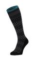 Chevron Damen Kompressionsstrümpfe 15-20 mmHg Black