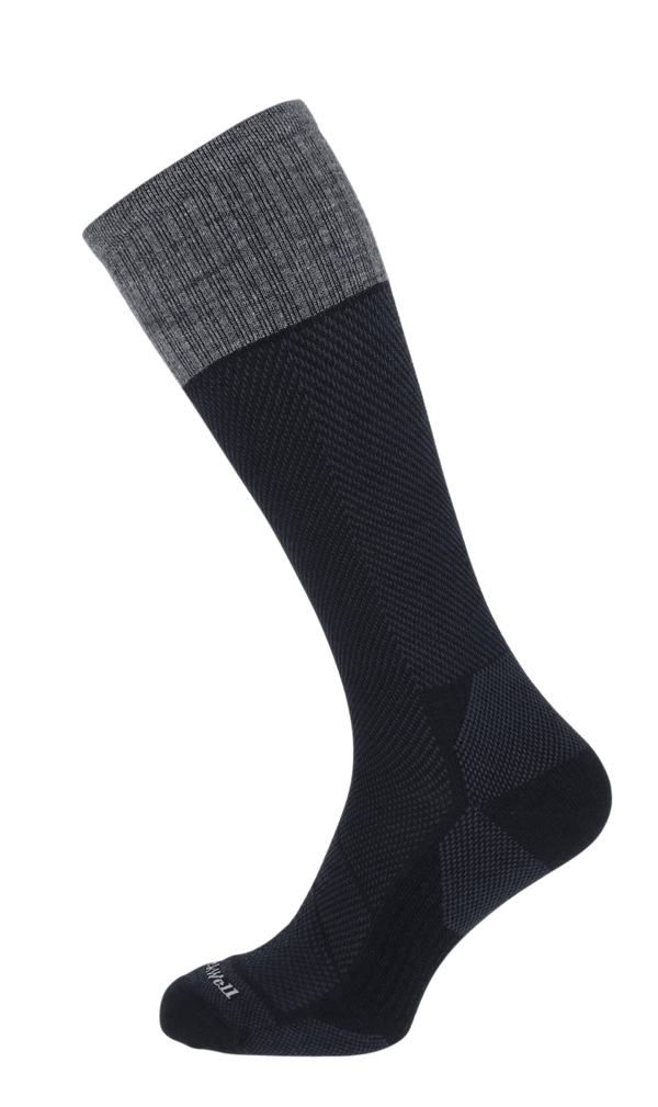 Elevate Herren Sportsocken 15-20 mmHg Black