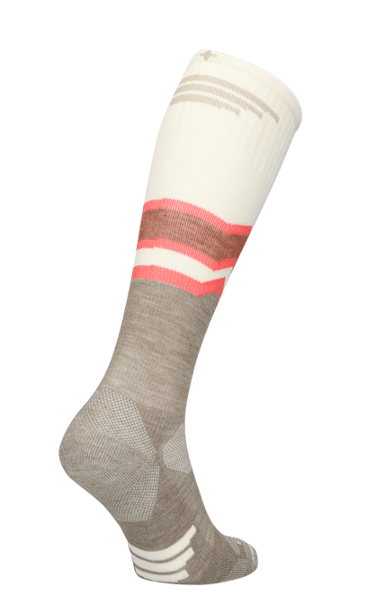 Mountain Beat Damen Wandersocken 15-20 mmHg Khaki