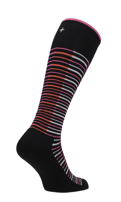 Featherweight Flair Damen Kompressionsstrümpfe 15-20 mmHg Black Multi