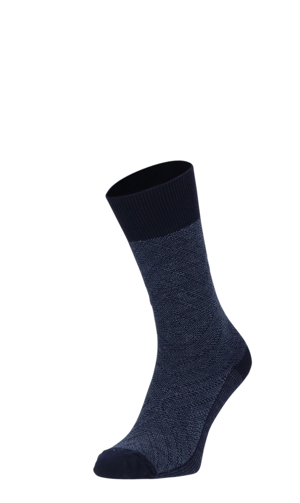 Fiber Optics Herrensocken Navy