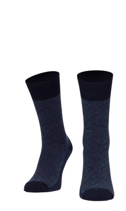 Fiber Optics Herrensocken Navy