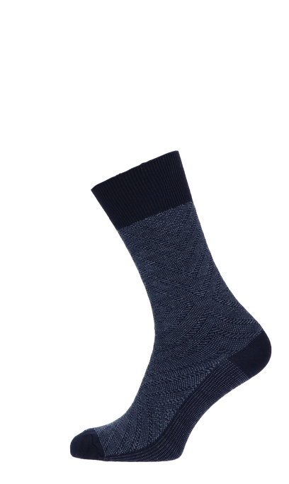 Fiber Optics Herrensocken Navy