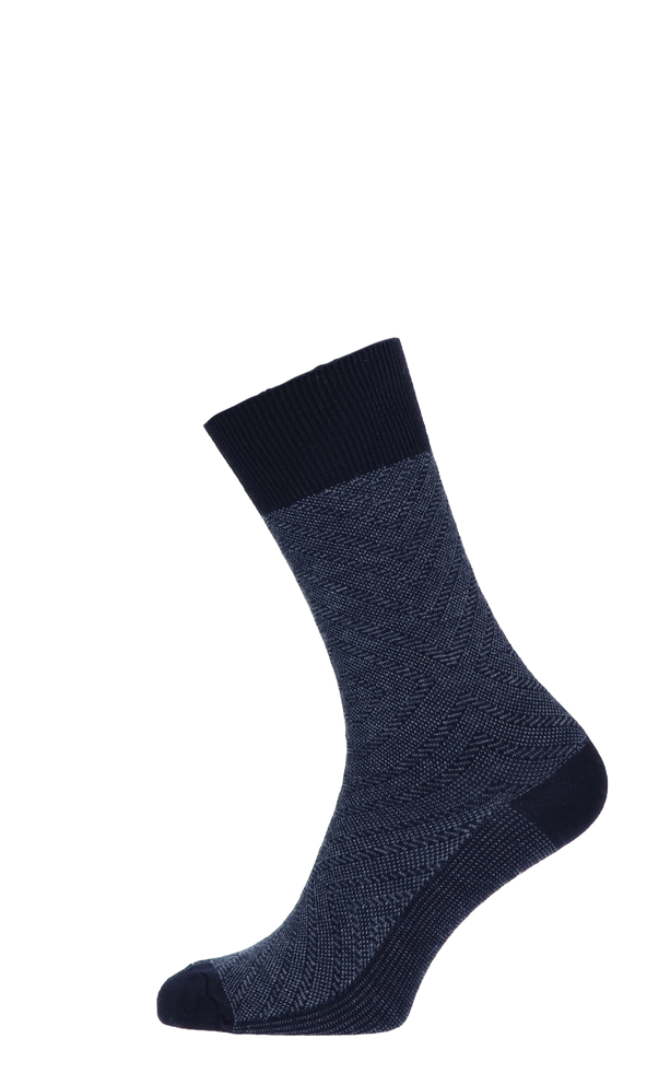 Fiber Optics Herrensocken Navy