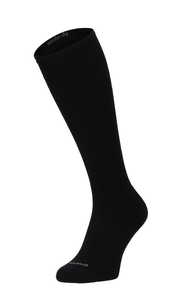 Featherweight Herren Kompressionsstrümpfe 15-20 mmHg Black