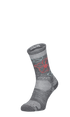 Petal Power Crew Damen Wandersocken 15-20 mmHg Grey
