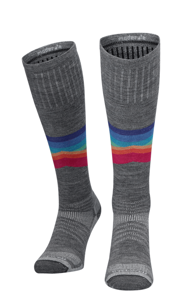 Rainbow Racer UL Damen Skisocken Klasse 1 Grey