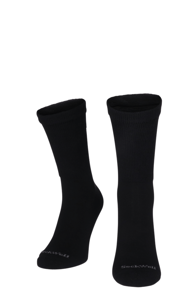 Extra Easy Damen Komfort Socken Black