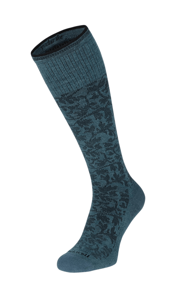 Damask Damen Kompressionsstrümpfe 15-20 mmHg Blue Ridge