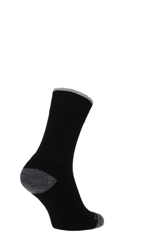 Easy Does It Damen Komfort Socken Black