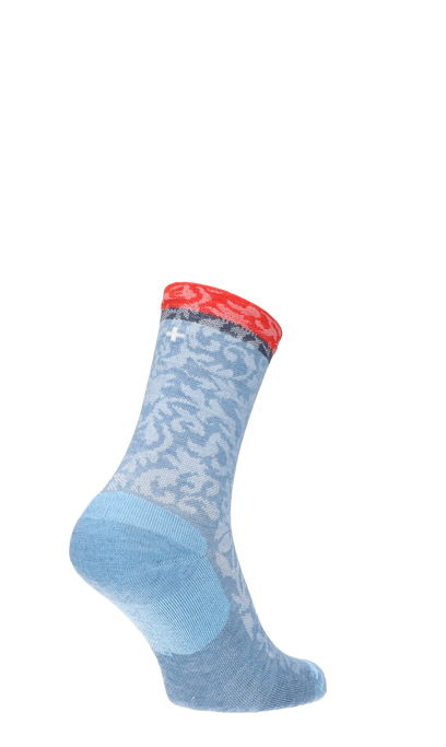 Plantar Cush Crew Damen Fersensporn Socken Klasse 2 Bluestone