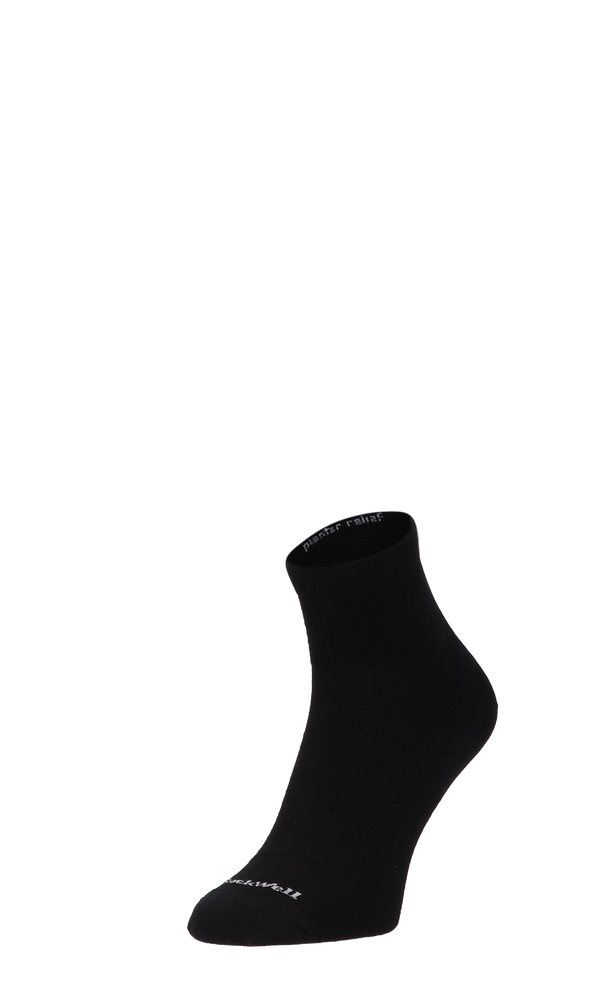 Plantar Ease Quarter Herren Fersensporn Socken Klasse 2 Black Solid