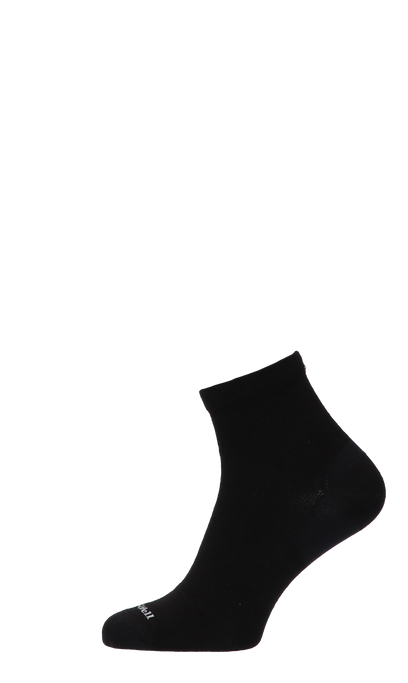 Plantar Ease Quarter Herren Fersensporn Socken Klasse 2 Black Solid