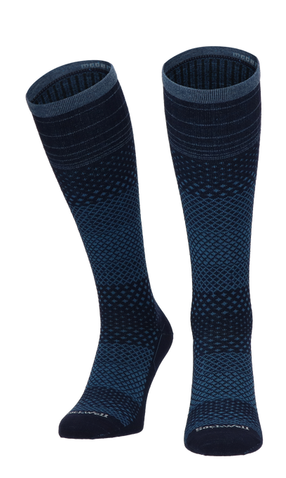 Micro Grade Damen Kompressionsstrümpfe Klasse 1 Navy