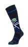Snow Peak Herren Skisocken 15-20 mmHg Navy