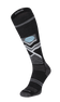 Snow Peak Herren Skisocken 15-20 mmHg Black