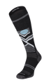 Snow Peak Herren Skisocken 15-20 mmHg Black
