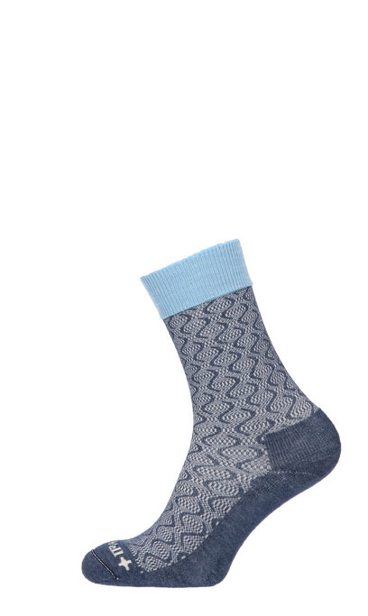 Softie Damen Diabetikersocken Denim