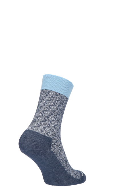 Softie Damen Diabetikersocken Denim