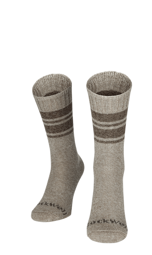 At Ease Herren Komfort Socken Khaki