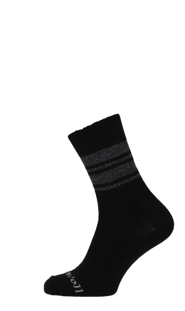 At Ease Herren Komfort Socken Black