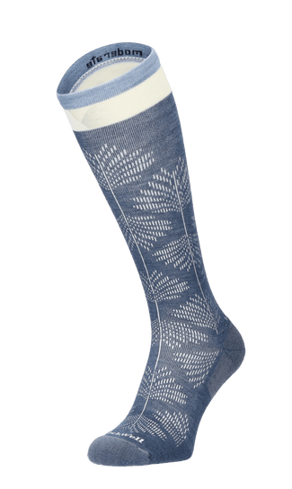 Full Floral Damen Kompressionsstrümpfe Klasse 1 Denim