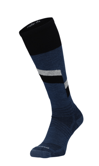 Steep Medium Herren Skisocken 15-20 mmHg Denim