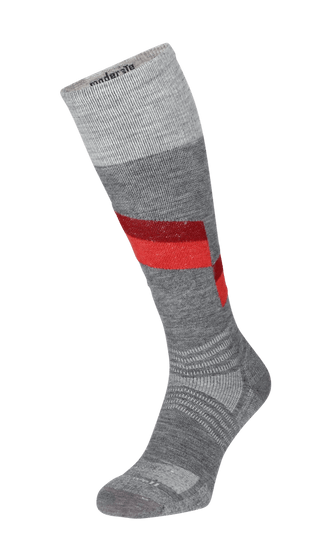 Steep Medium Herren Skisocken 15-20 mmHg Grey