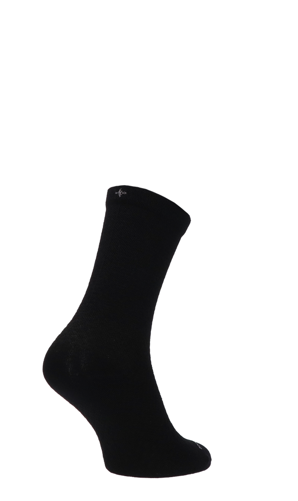 Plantar Ease Crew Damen Fersensporn Socken Klasse 2 Black Solid