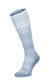 Chevron Damen Kompressionsstrümpfe 15-20 mmHg Bluestone