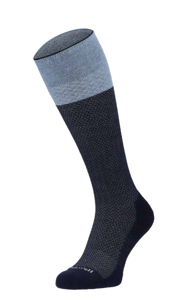Full Twist Damen Kompressionsstrümpfe Klasse 1 Navy